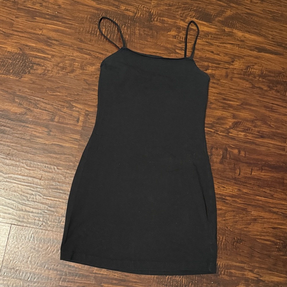 BP. Black Spaghetti Strap Dress